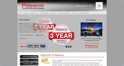 Desktop Screenshot of palsonic.com.au